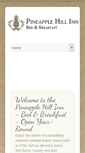 Mobile Screenshot of pineapplehill.com