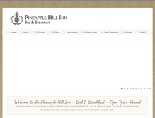 Tablet Screenshot of pineapplehill.com